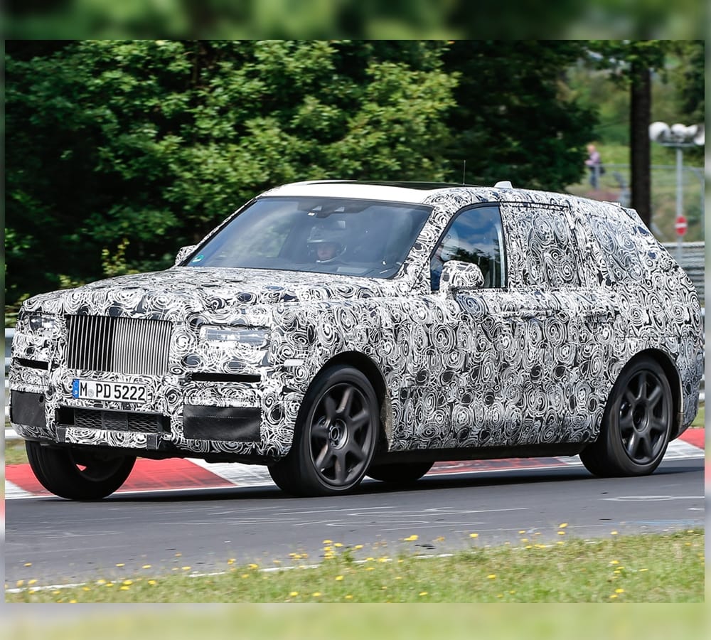 Rolls-Royce started Testing its First Ever SUV Cullinan, May launch in 2018