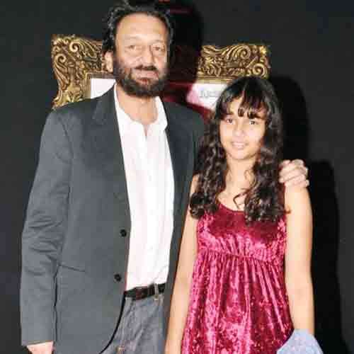 shekhar kapoor daughter kaveri makes him model