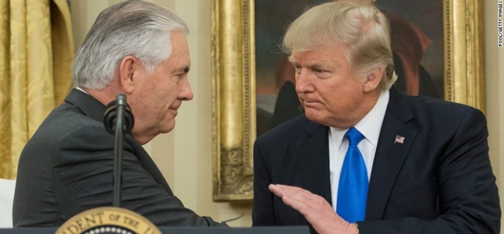 US Rex donald trump rex Tillerson wants india afghanistan to bring Pakistan to heel