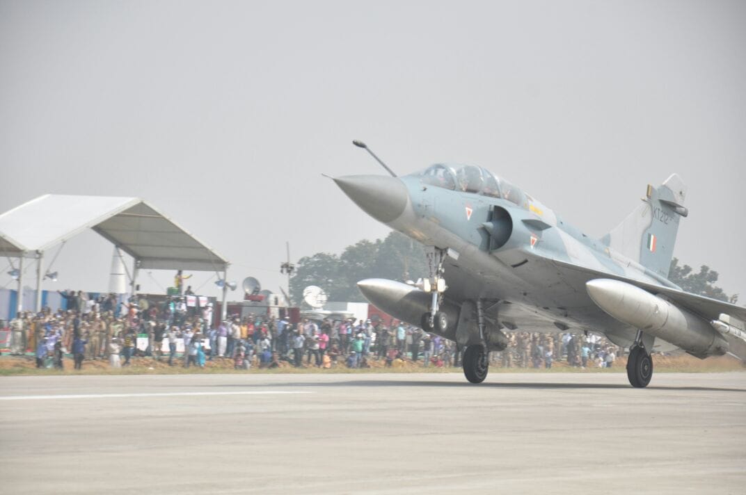 Fighter plane will land in search of direct road for air strip