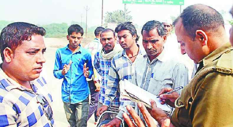 Uncontrollable tractor reflex, death of driver