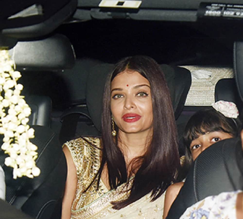 Abhishek Bachchan and Aishwarya Rai dinner date with daughter Aaradhya