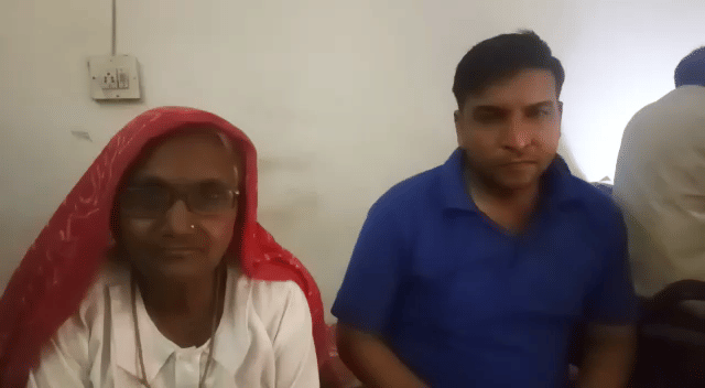 a man grabbed the land of his fathers sister in alwar, two arrested