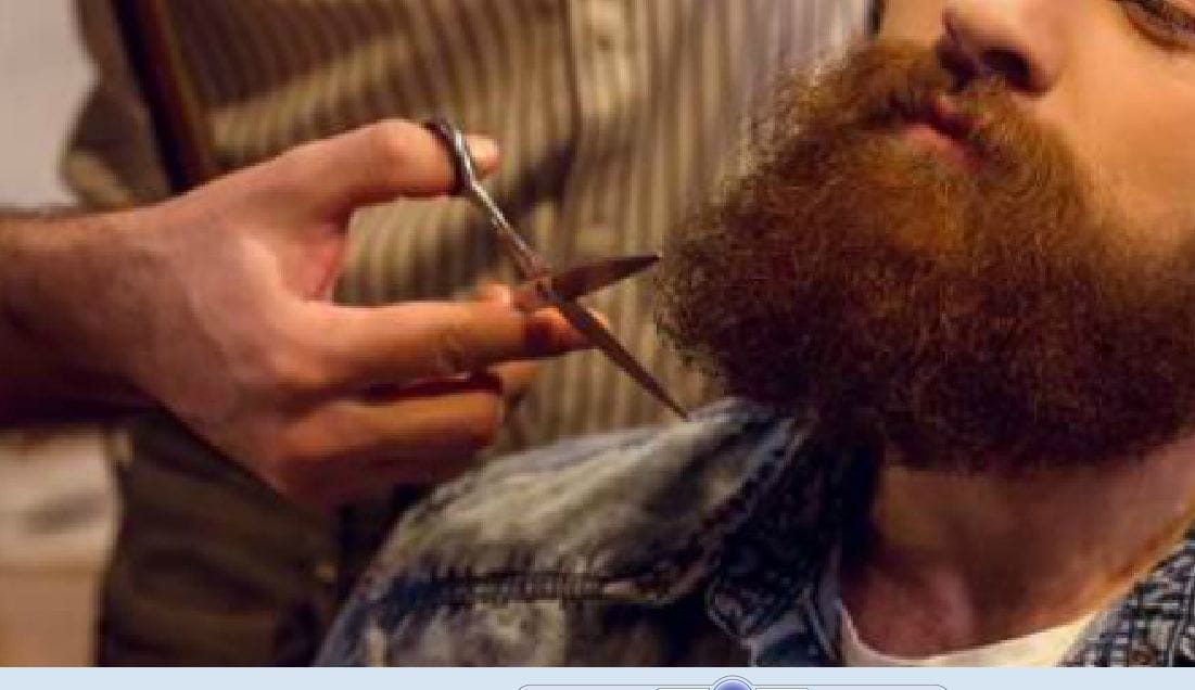 AFTER HAIR CHOPPING CASE A SHOPKEAPER BEARD CHOPPING CASE IN KASHMIR