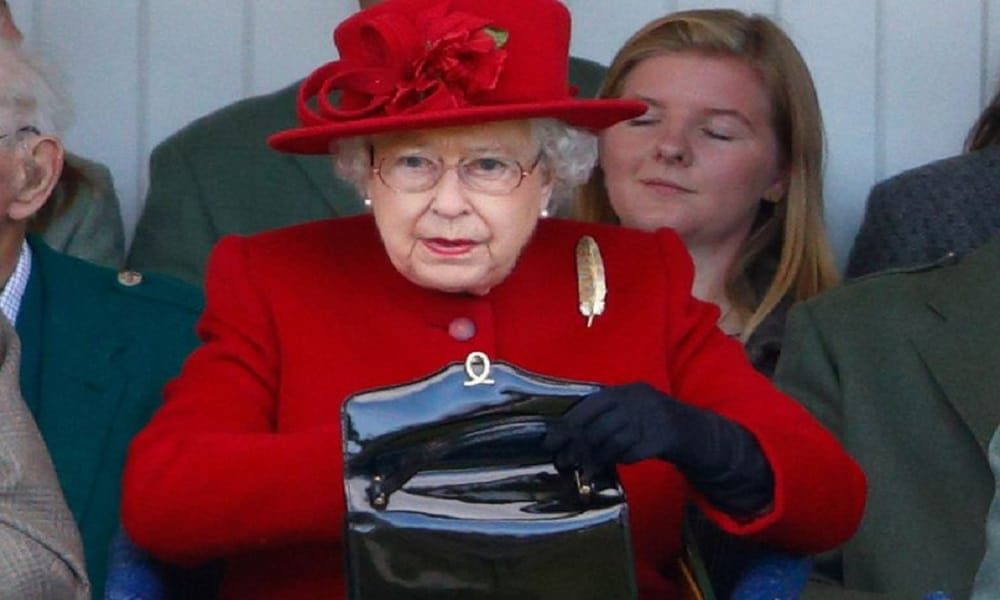 Before the death of queen government officials doing rehearsal for her funeral