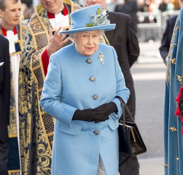 Before the death of queen government officials doing rehearsal for her funeral