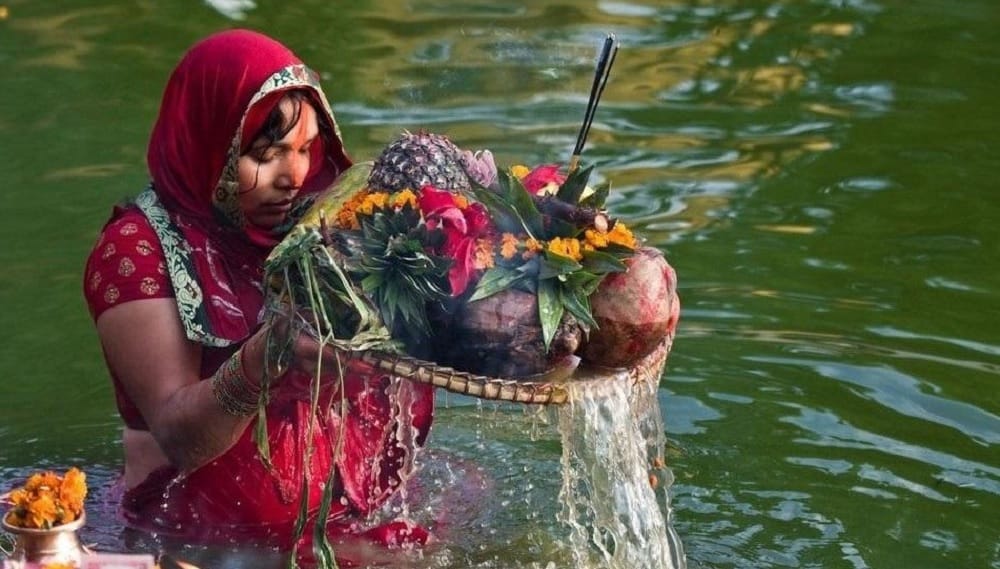 chhath puja 2021 four days festival chhath pujan vidhi date and time
