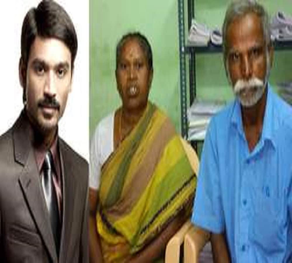 a poilce complaint against actor dhanush by a couple from melur