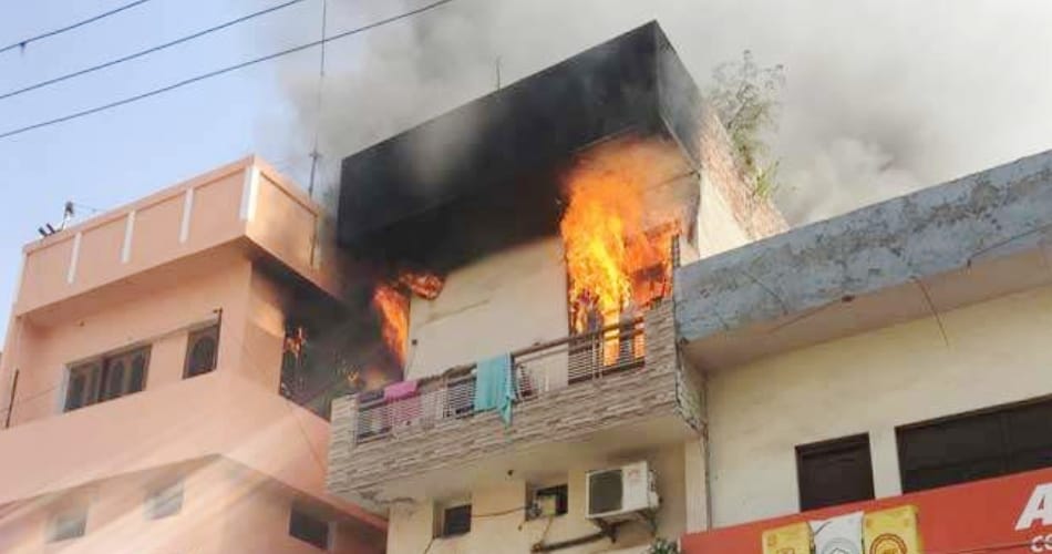 Ludhiana, Fire breaks out near Shingar Cinema