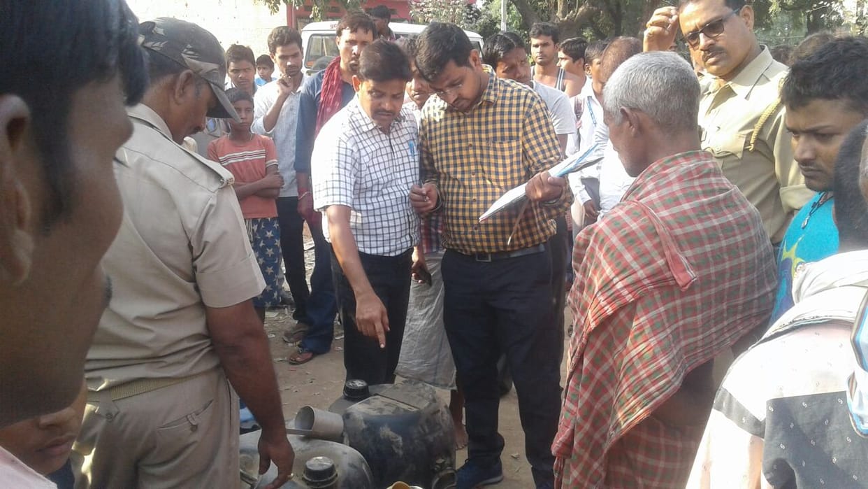 Caught on charges of selling gasoline illegally