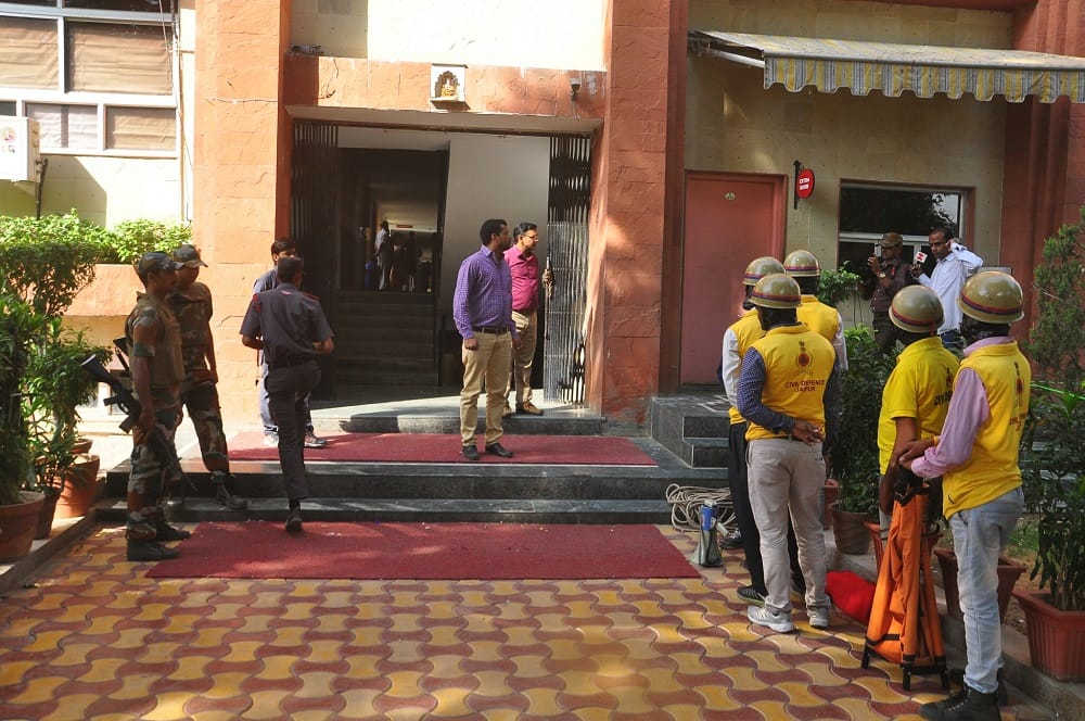information of bomb  in a school of jaipur found fake 