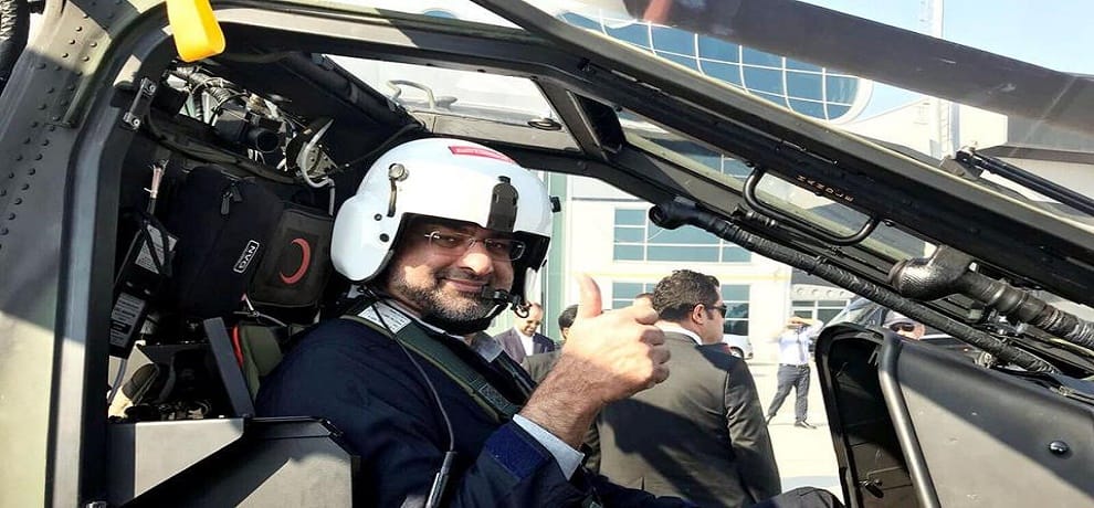 Abbasi became the first Pakistani prime minister to fly military helicopter