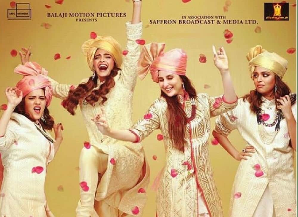 Veere Di Wedding first poster released poster is giving us major wedding goals