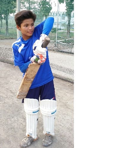 Bindukhatta's kanchan is selected in under-19 UP women's cricket team
