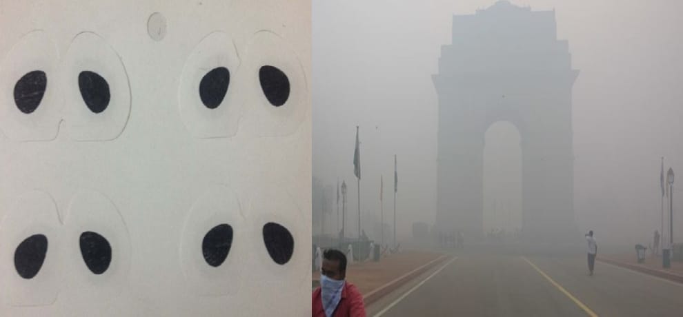 delhi aiims launched pollution controlling device airlense for kids upto 14 years