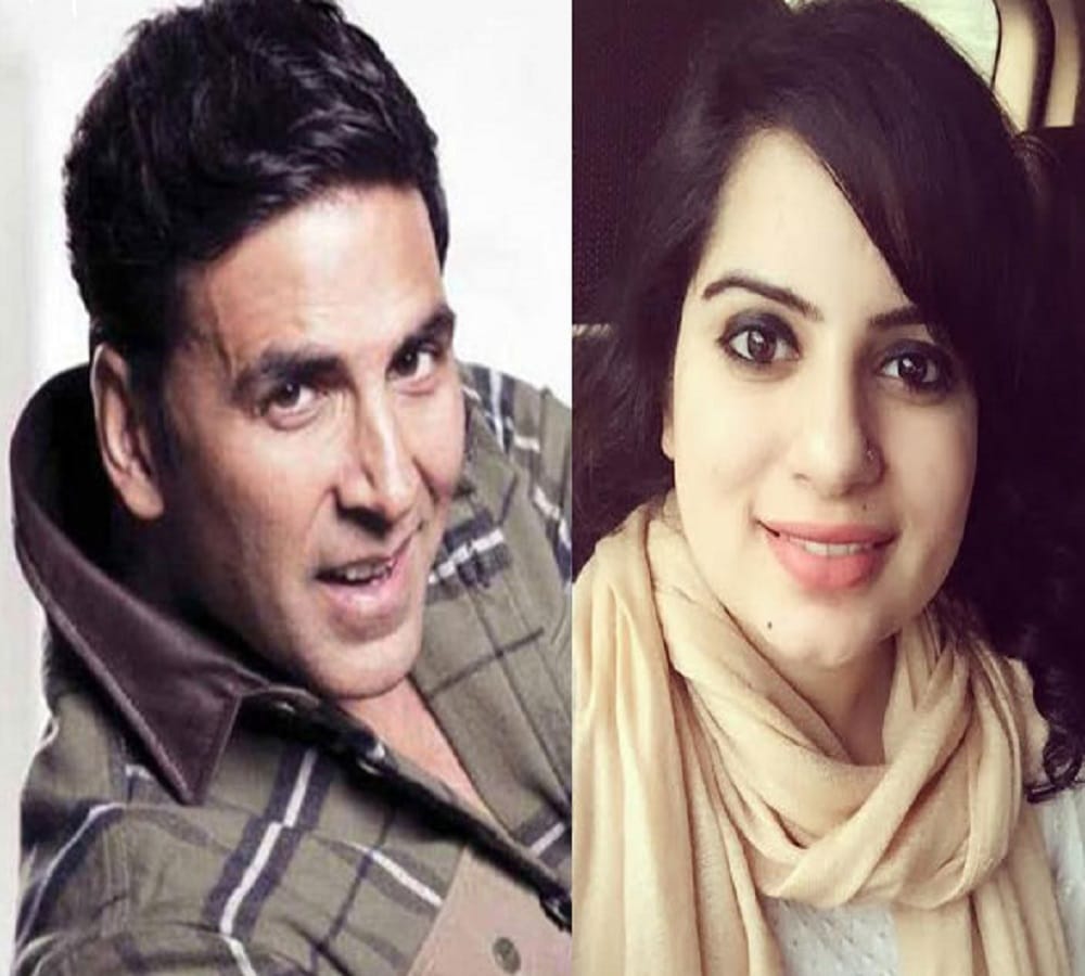 comedian Mallika dua targeted Actor Akshay Kumar in his blog