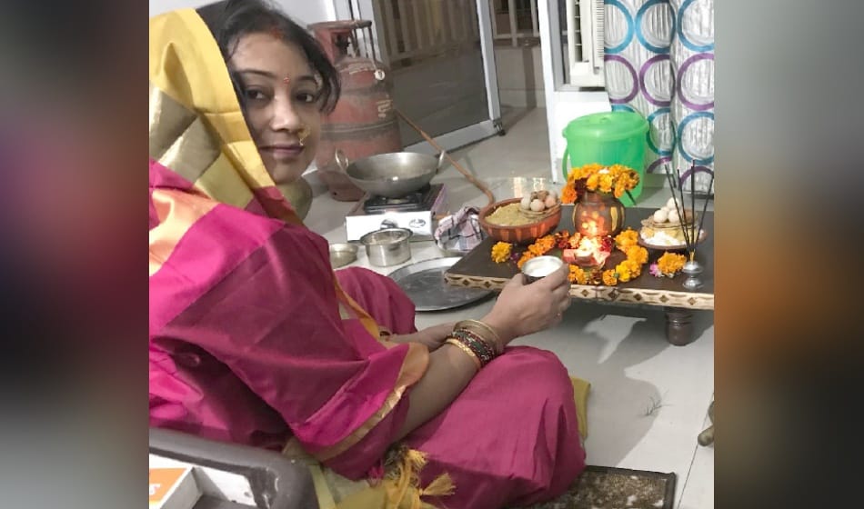 thirty six hours fast started after the kharna for chhath puja
