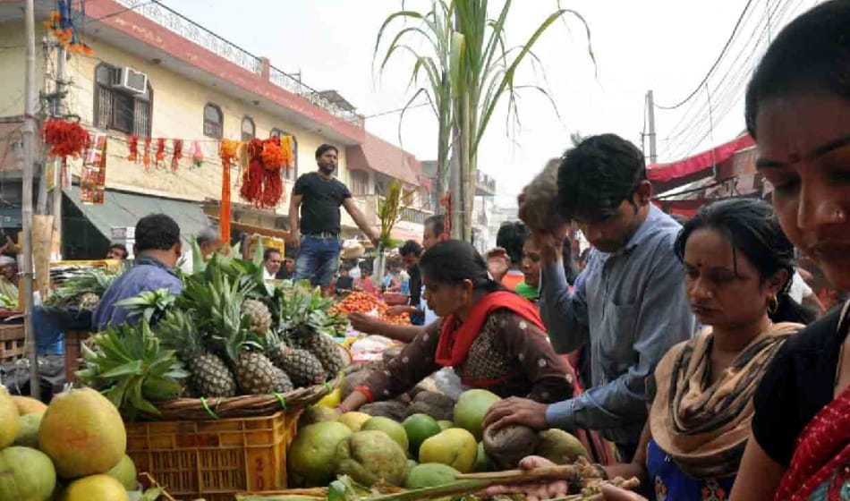 thirty six hours fast started after the kharna for chhath puja