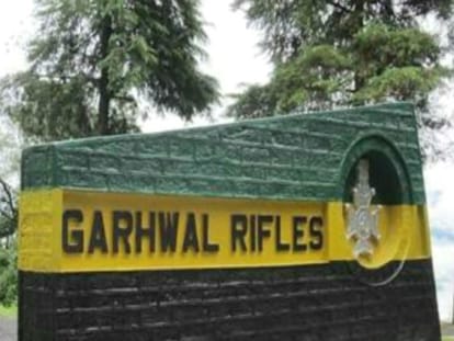   Garhwal Rifles two soldiers Remains were found during excavation in France