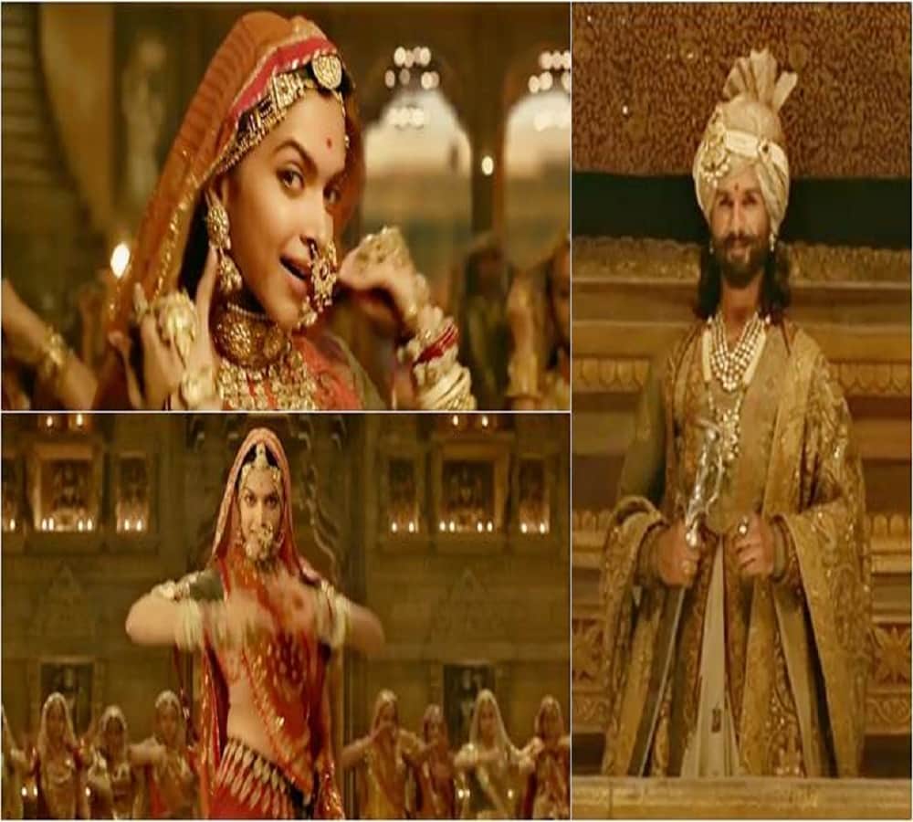film padmawati song ghoomer release deepika looks so royal