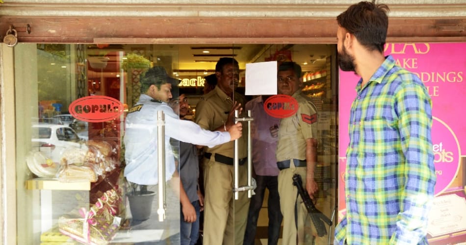 Income tax survey on 18 outlets of Gopal sweets