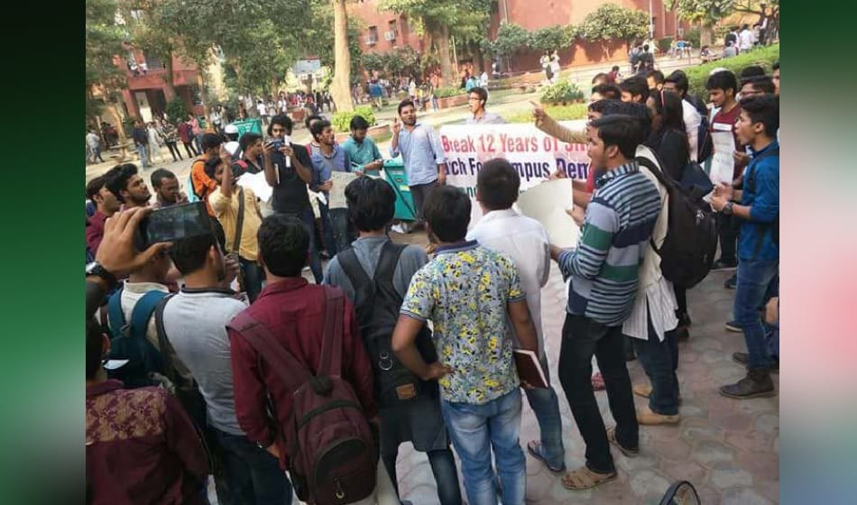 three jamia students are on hunger strike they are demanding for student union elections