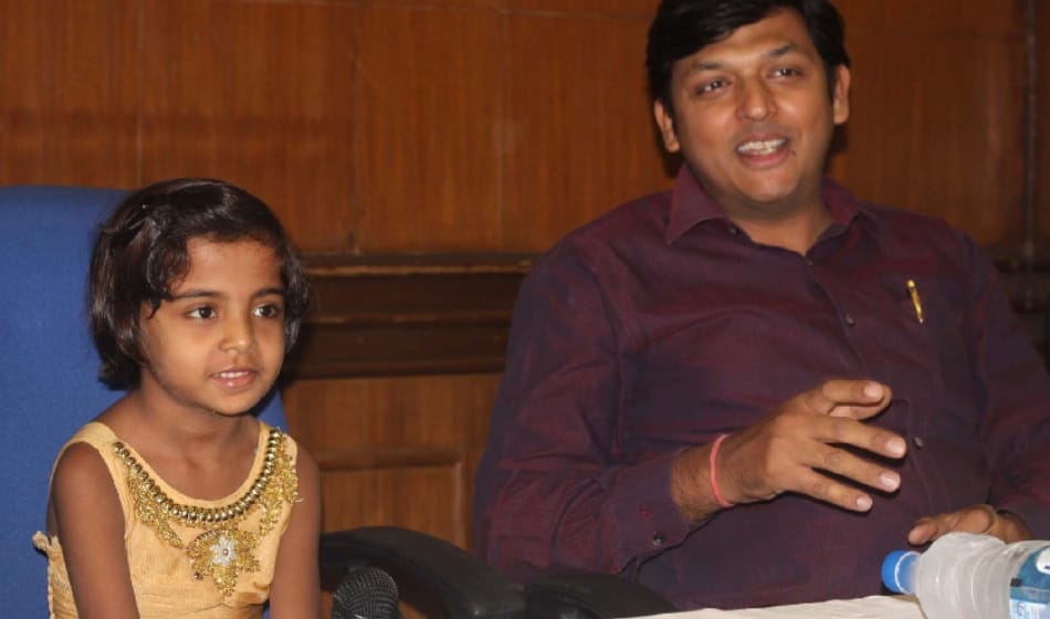 6 year old girl suffering from larva gland cancer, faridabad doctors saved her in critical operation
