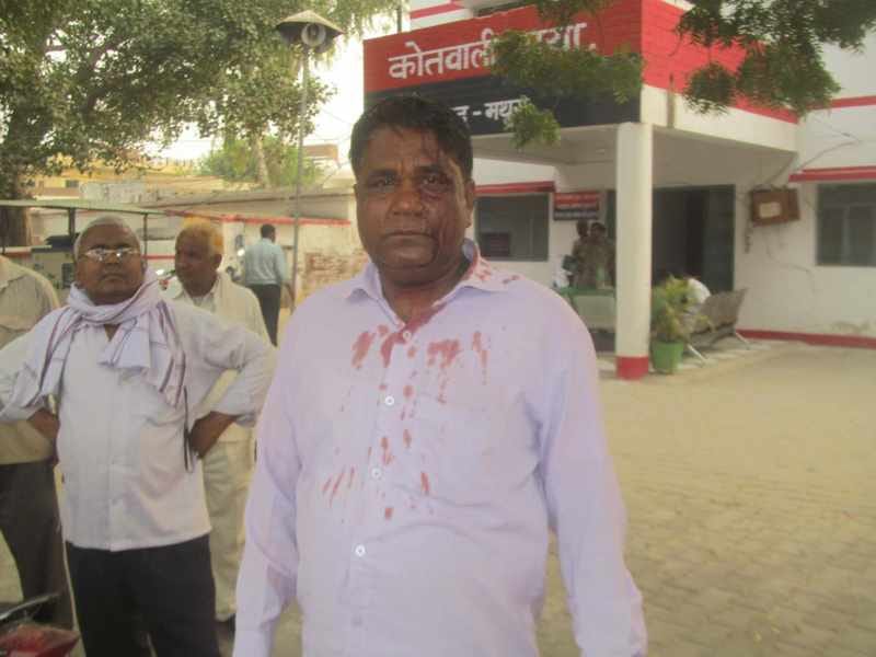 mathura loot from saraf 