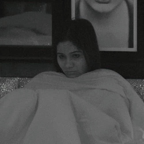 bigg boss 11 contestant Mehjabi Siddiqui stares at mid night housemates are in fear