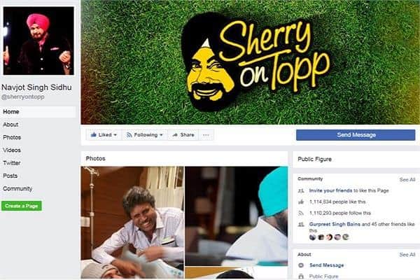 Sidhu to take legal recourse on fake accounts in his name