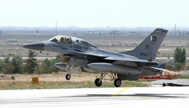 Pakistan's fighter aircraft enters Indian territory IN JAMMU AND KASHMIR