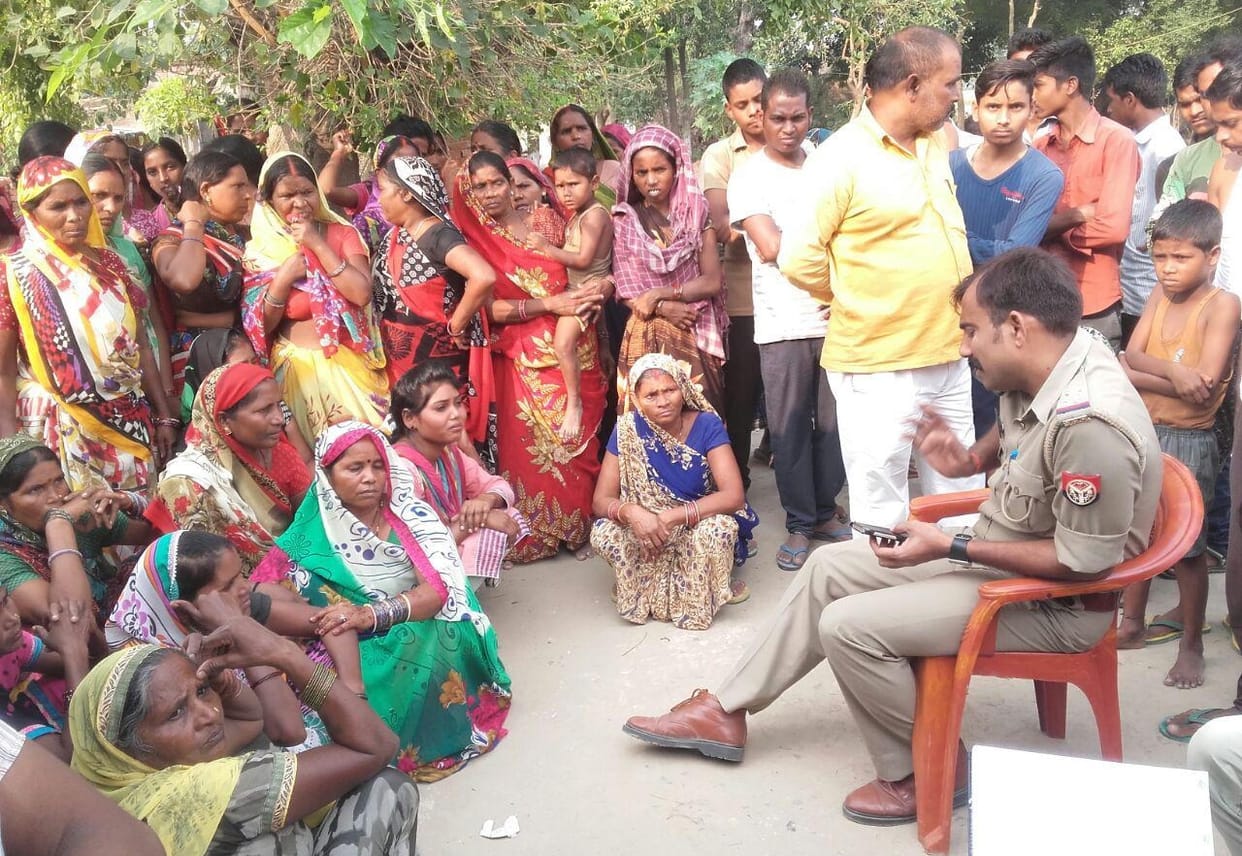 Student murder in Azamgarh, Force deployed