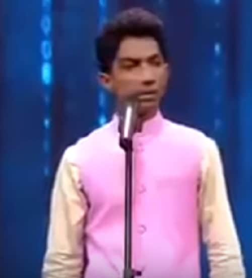 watch viral video of shyaam rangeela narendra modi mimicry on great indian laughter challenge show