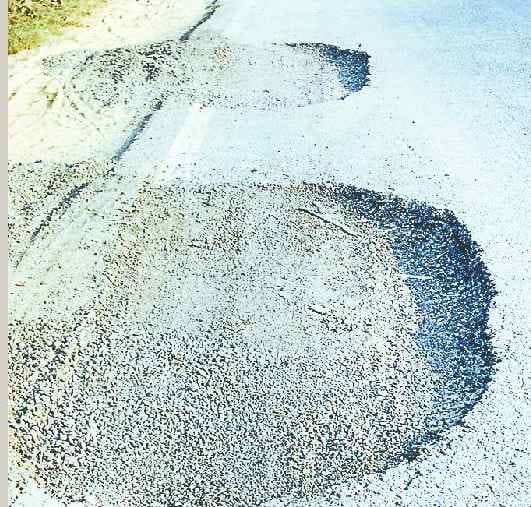 Dead pits on the highway