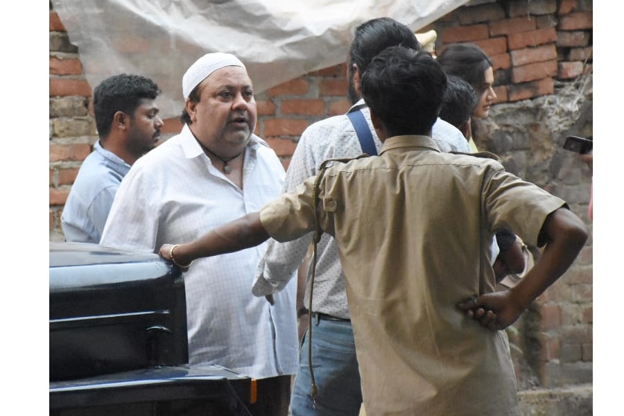 shooting of film mulk in Lucknow.