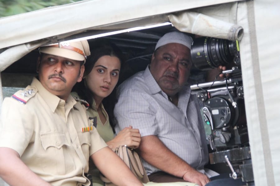 shooting of film mulk in Lucknow.