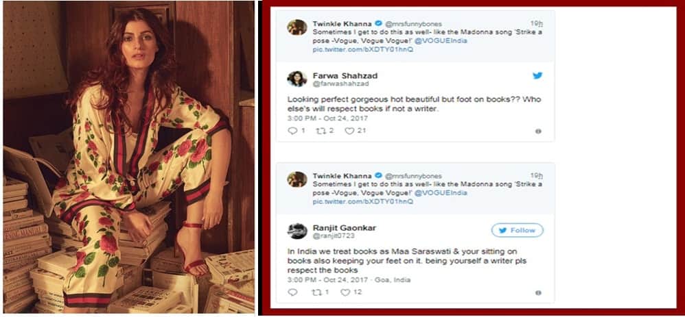 Twinkle Khanna trolled after posting this pic on twitter