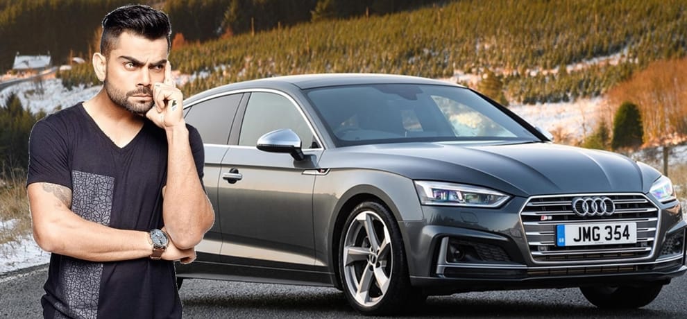 Indian Cricket Captain Virat Kohli Gets a new Audi S5 sedan, Price Rupees 70.6 lakhs