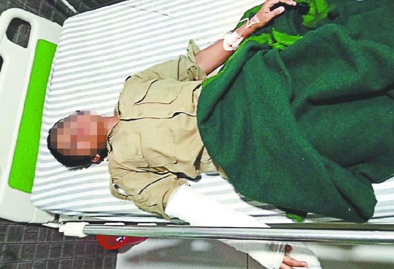ashok stamb police choki ke paas hui vaardaat
