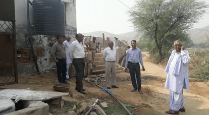 Cows killed in a accident, cow trafficker run away in alwar