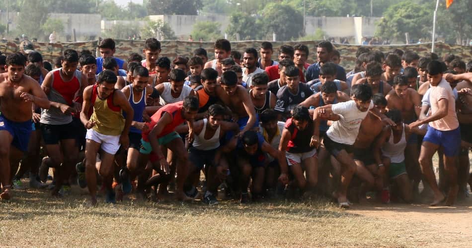 indian army recruitment rally at chandigarh