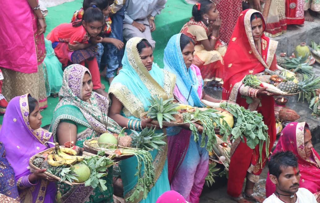 chhath puja 2017 celebration photos in dehradun