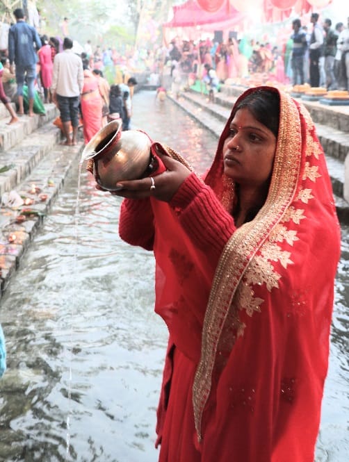 chhath puja 2017 celebration photos in dehradun