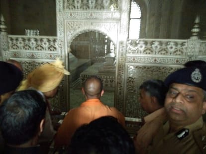 Up CM Yogi Adityanath to visit Taj Mahal in agra