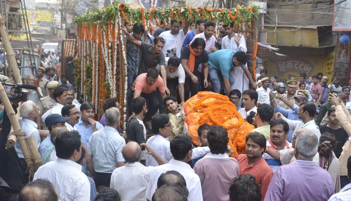girija devi passes away, funeral in varanasi