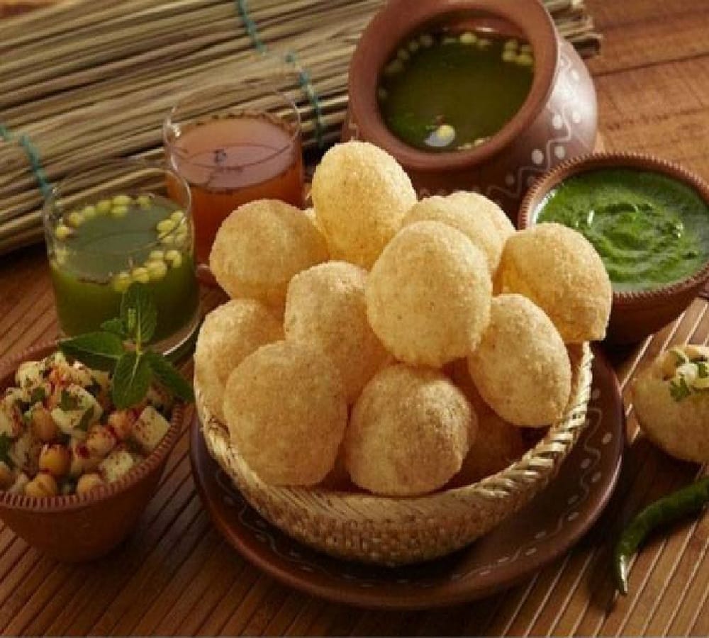 how to make golgappa at home in hindi