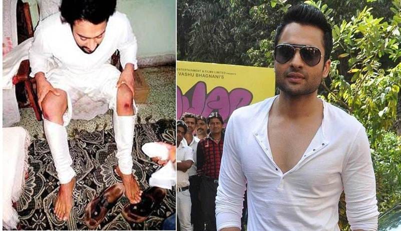 Jackky Bhagnani gets injured while shooting for his new film