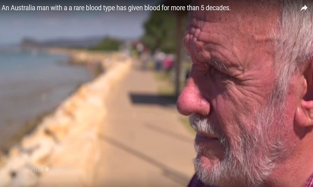 Only fourty people in the world have this blood group