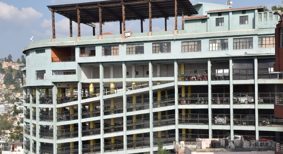 Do not care about rules, multi-storey building