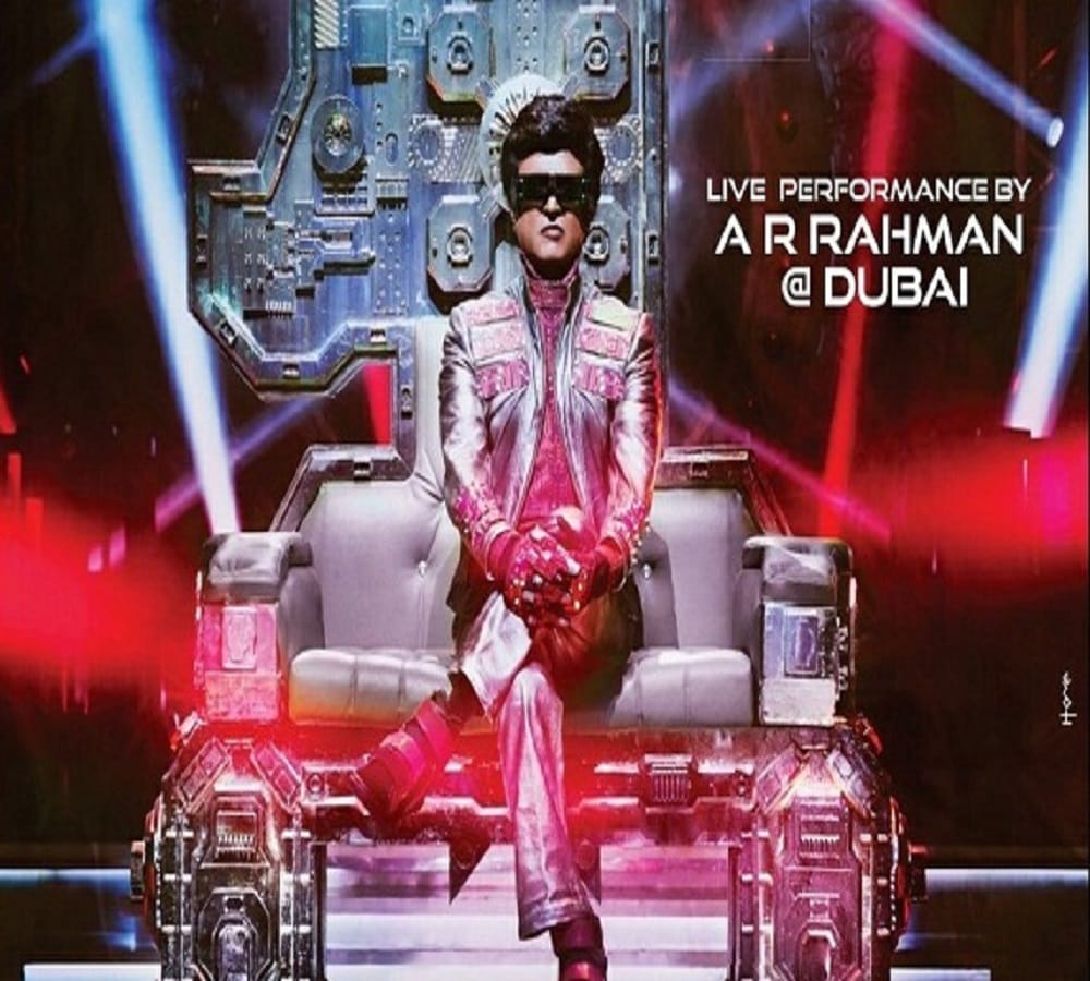 2.0 new poster released superstar Rajinikanth back as Chitti 